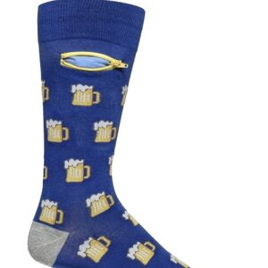 Pocket Socks Beer Me Size Large